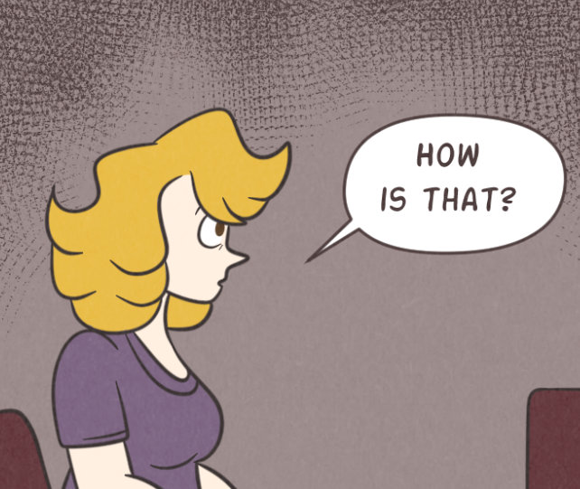 Cat asks 'How is that?'