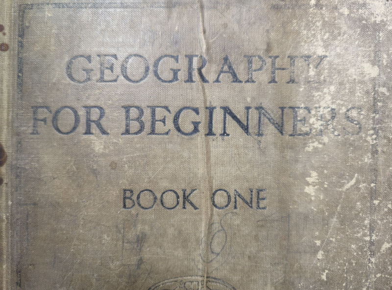 Geography for Beginners - Book One textbook cover