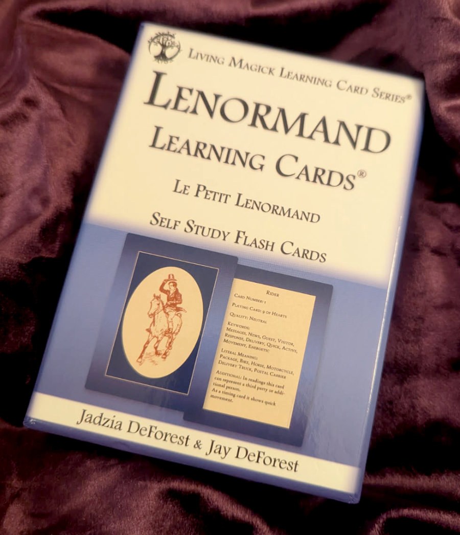 A Lenormand learner's deck.